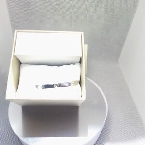 Michael Kors Silver Bracelet with Charm